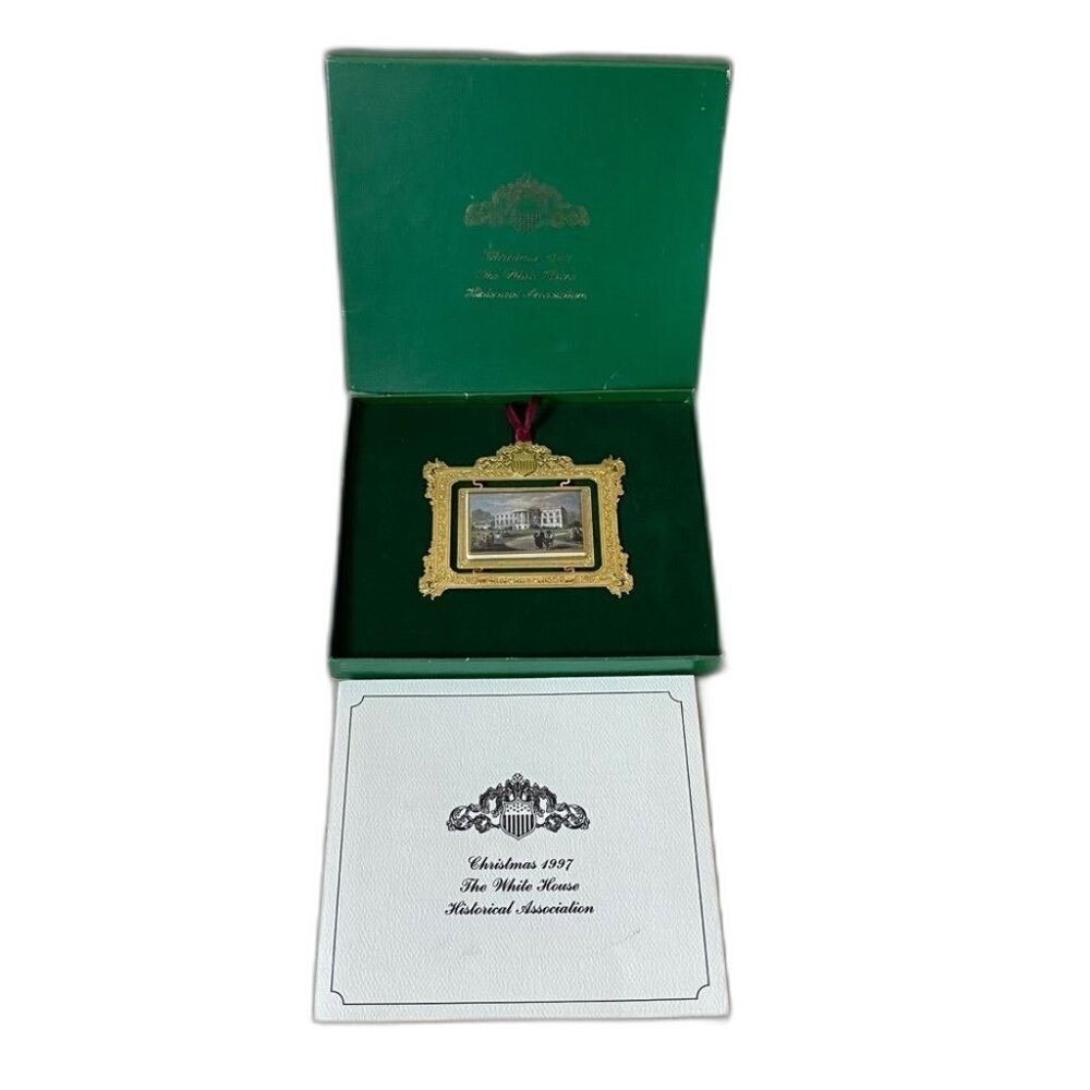 Vintage Christmas 1997 The White House Historical Association‎ Ornament